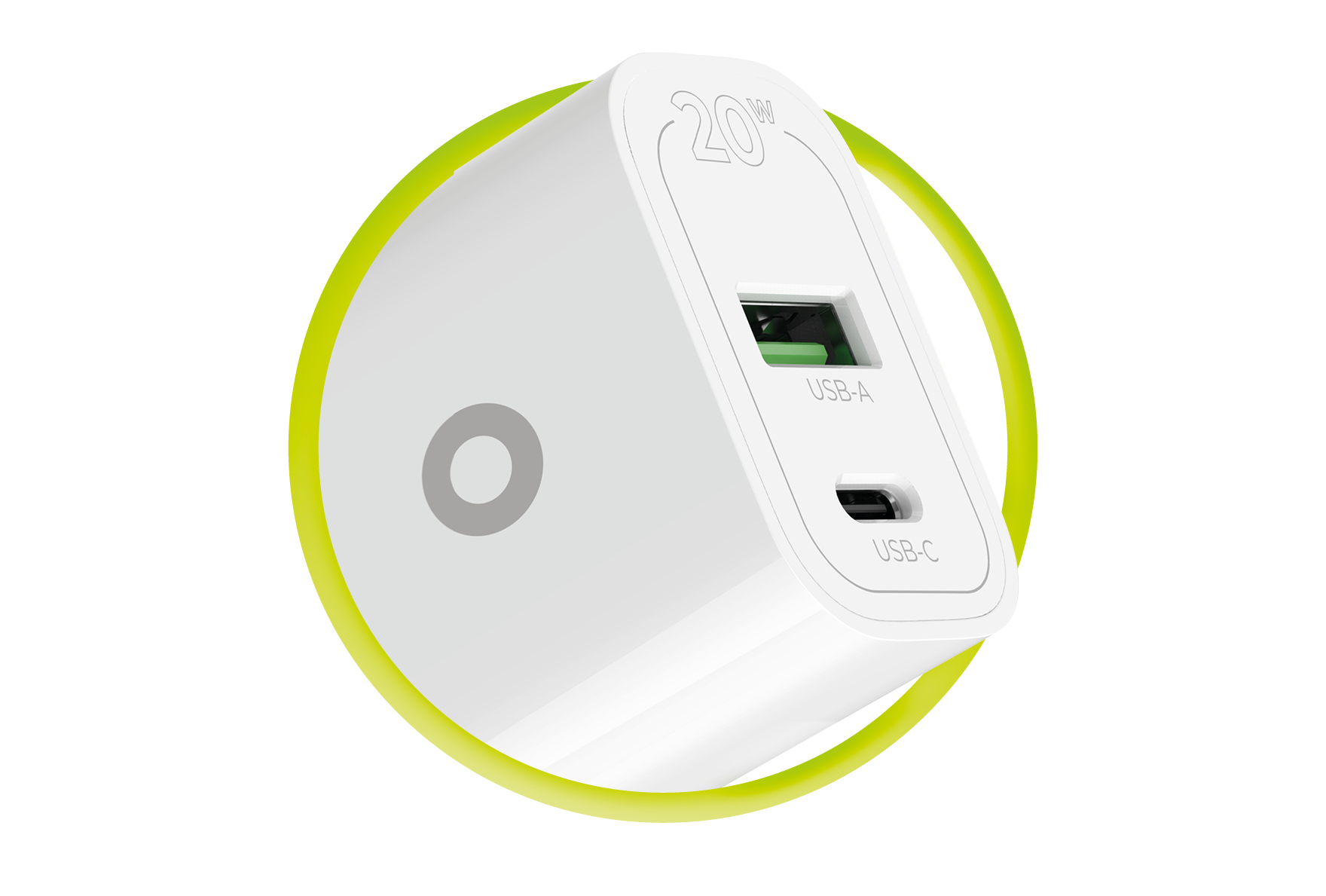 PD20W Wall Charger MO12 - USB-A + USB-C | Mobile Origin